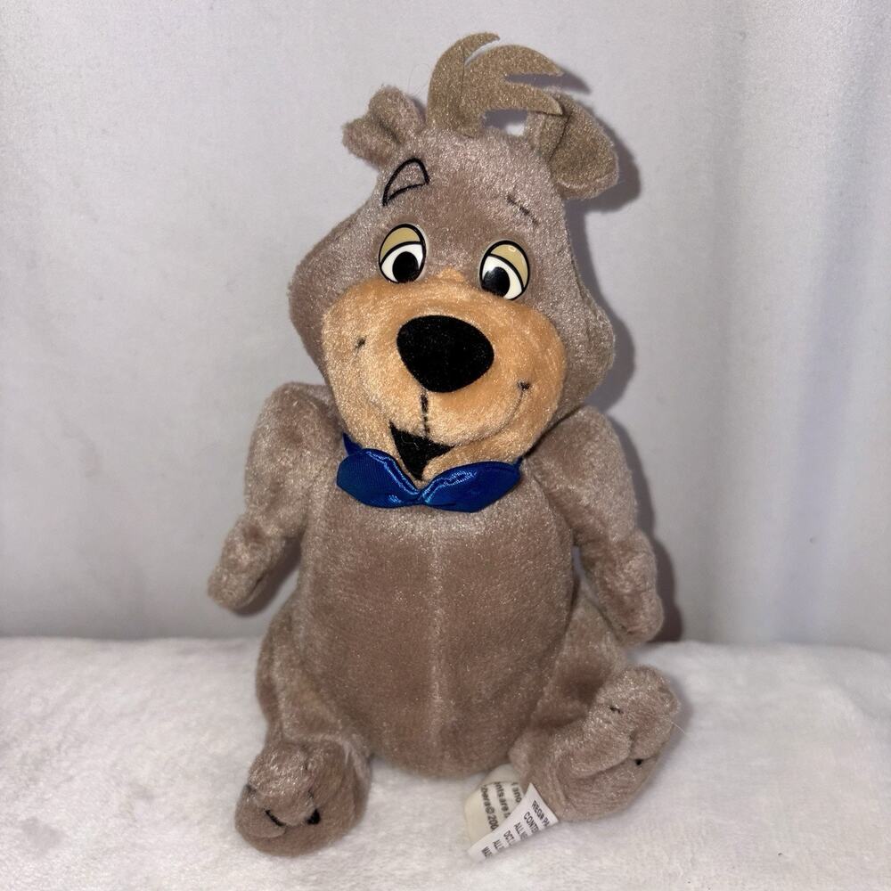 Hanna Barbera Yogi Bear Boo Boo Plush 6-7” w/ Bow Tie Warner Brothers 2000 EUC